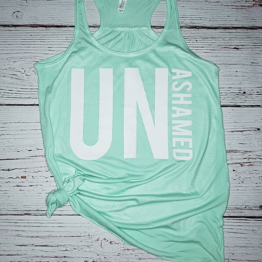 Unashamed Bella Canvas Graphic Tank